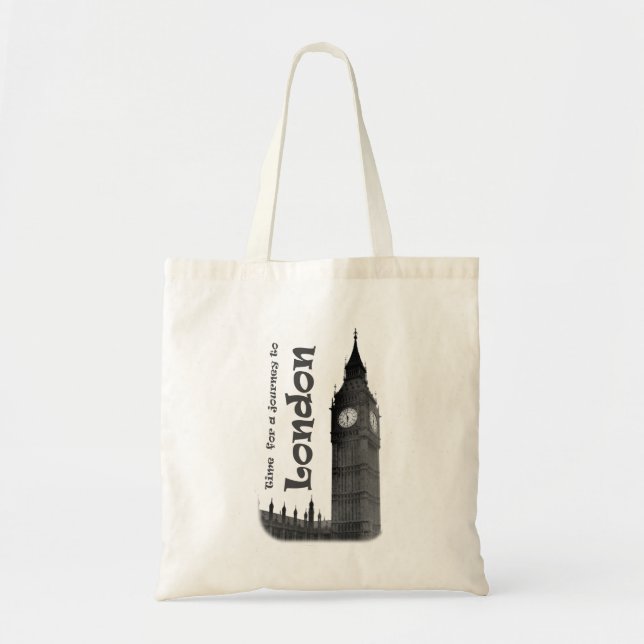 Time for a Journey to London - Tote Bag (Front)