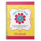 "Time for a Word®" personalized notebook