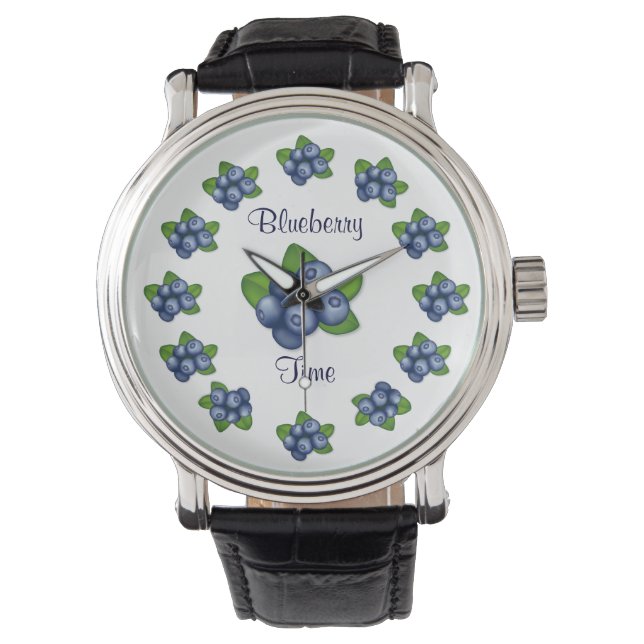 Time for Blueberry Watch (Front)