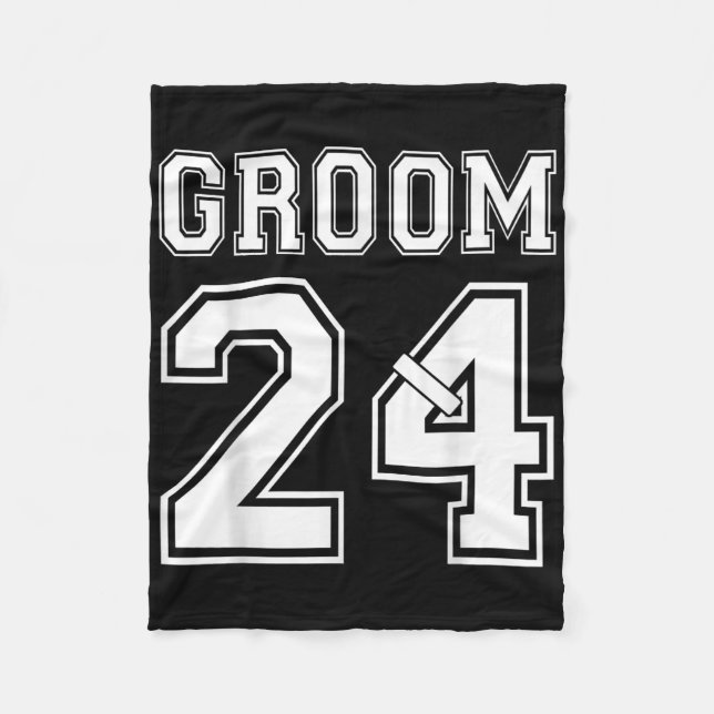Time For Brides 2024 Groom Engagement Party Matchi Fleece Blanket (Front)