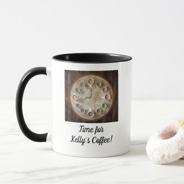 Time for Coffee Mug (With Donut)