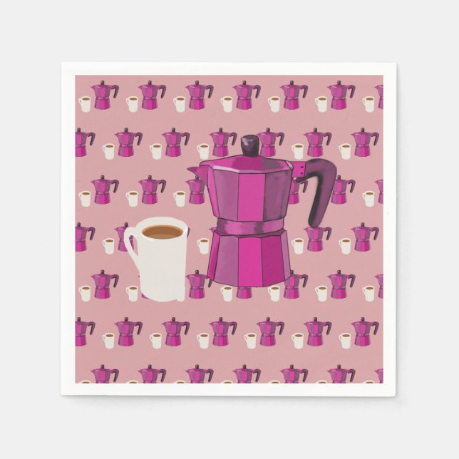 Time for Coffee Napkin (Front)