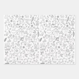 Time For Coffee! Wrapping Paper