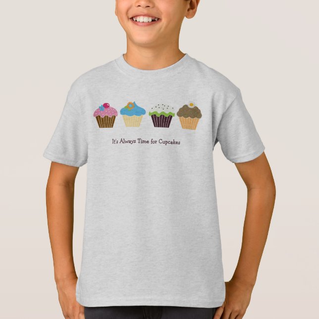 Time for Cupcakes T-Shirt (Front)