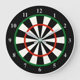 Time for Darts Unique Novelty Wall Clock