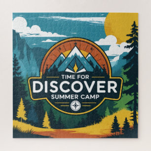 Time for Discover: Summer Camp Adventure Jigsaw Puzzle
