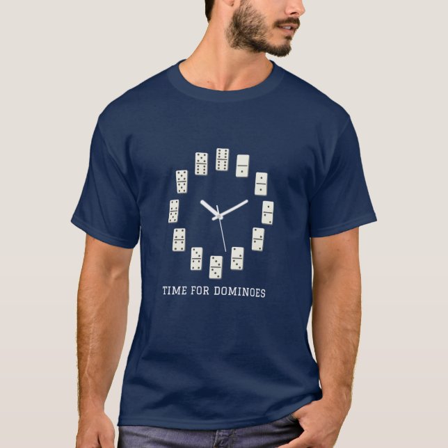 Time for Dominoes T-Shirt (Front)