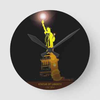Time for Freedom: The Statue of Liberty Wall Clock