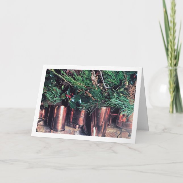 TIME FOR FRIENDS & FAMILY THIS CHRISTMAS SEASON HOLIDAY CARD (Front)
