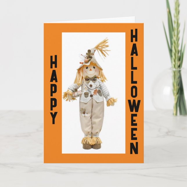 TIME FOR HALLOWEEN & HAVING A GOOD TIME CARD (Front)