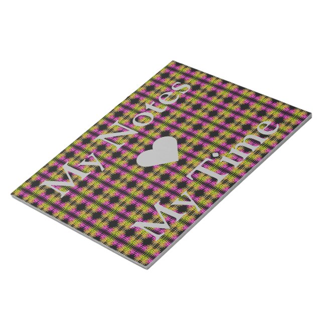 Time for My Notes Lovely water colours design (Angled)