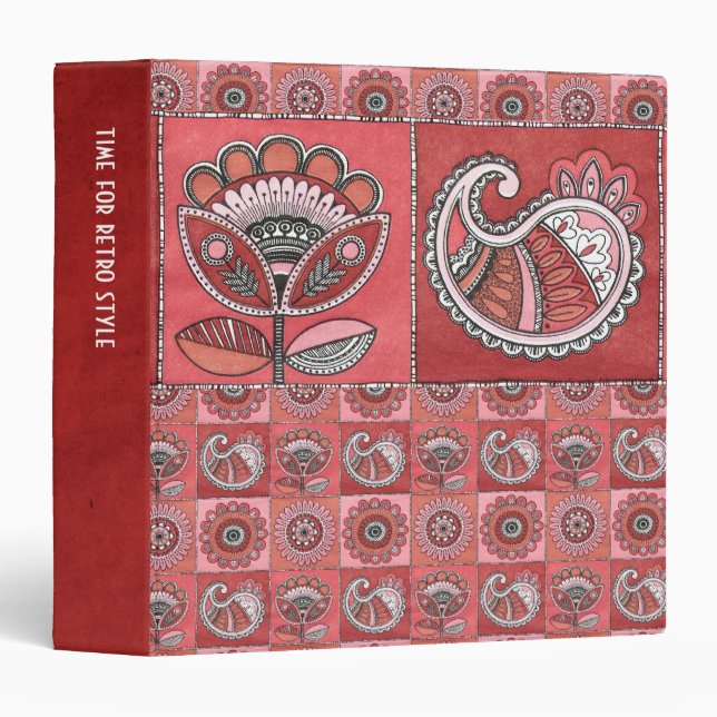 Time for retro binder (Front/Spine)