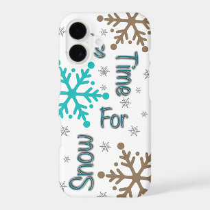 Time For Snow iPhone Case