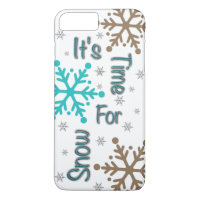 Time For Snow iPhone Case