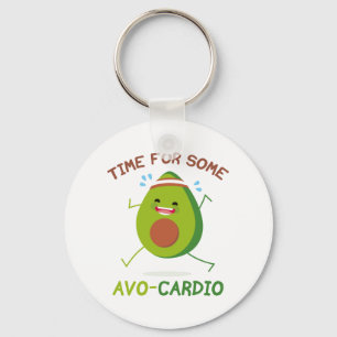 Time For Some Avo-Cardio Keychain