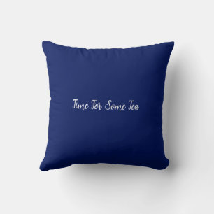 Time For Some Tea Rustic Farmhouse Throw Pillow