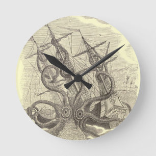 Time for Sushi! Kraken Clock