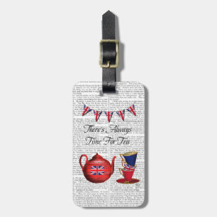 Time For Tea 2 Luggage Tag