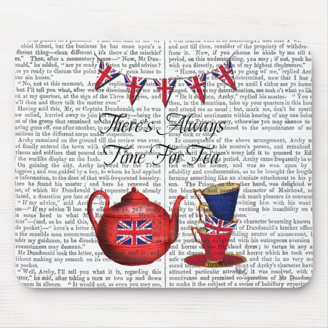 Time For Tea 2 Mouse Pad (Front)