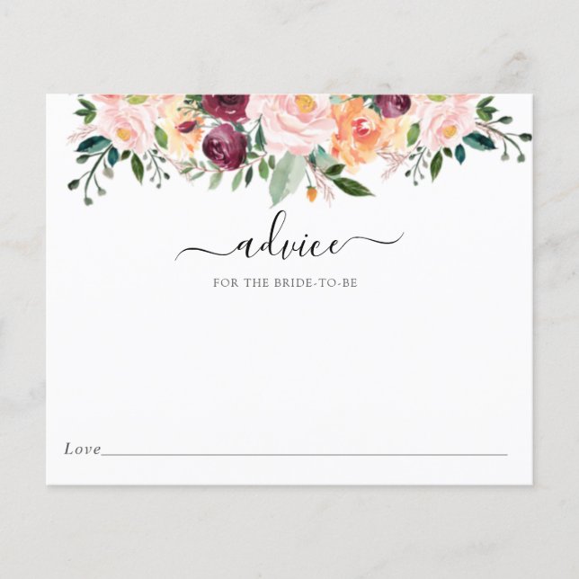 Time for Tea Advice for the Bride-to-Be (Front)