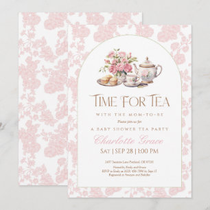 Time for Tea Baby Shower Invitation