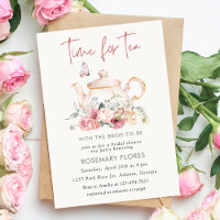 Time For Tea Boho Teapot Bridal Shower