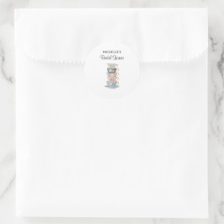 Time for Tea Bridal Shower Sticker