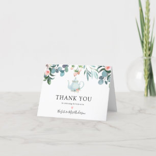 Time for Tea Bridal Shower Thank You