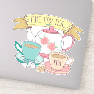 Time for Tea Cute Vintage English Tea Cups Teapot