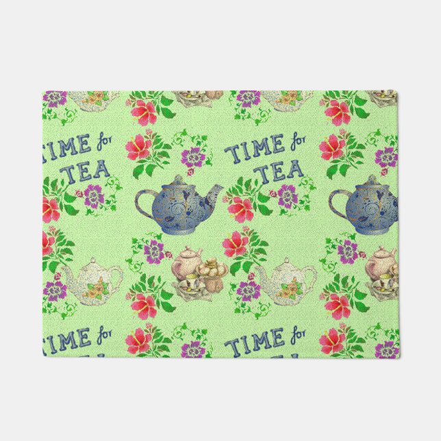 TIME for TEA Doormat (Front)