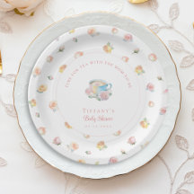 Time For Tea Elegant Floral Tea Party Baby Shower