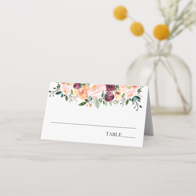 Time for Tea Name Place Cards (Front)