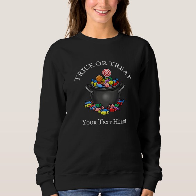 Time for Trick or Treat Sweatshirt (Front)