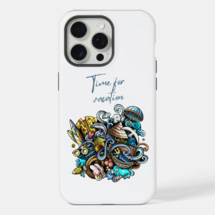 time for vacation iPhone 15 pro max case