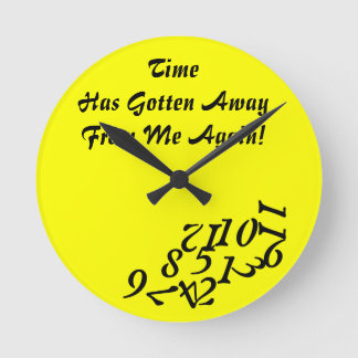 Time Getting Away Clock