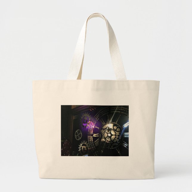 Time-Inspired Tote Bag Can Be Personalized (Front)