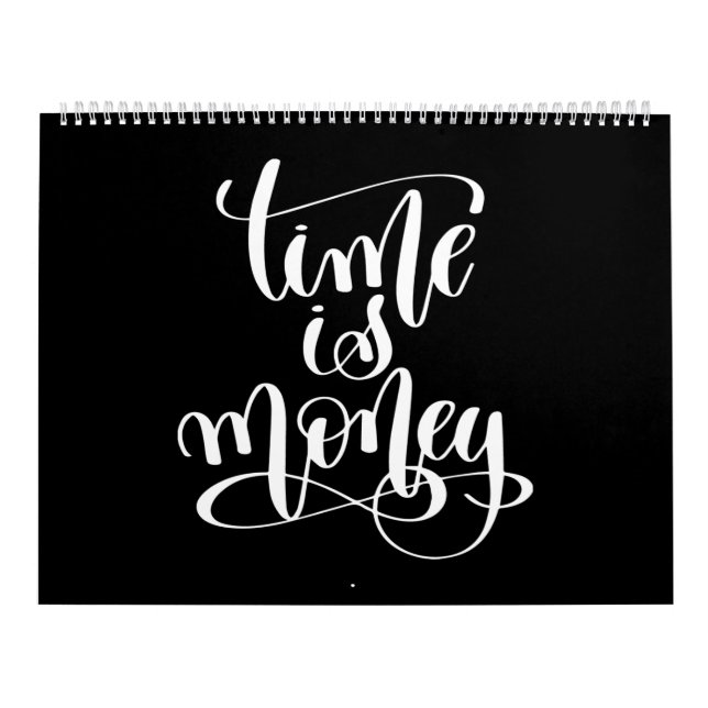 time is money calendar (Cover)