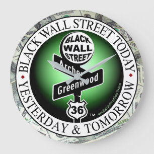 TIME IS MONEY LARGE CLOCK