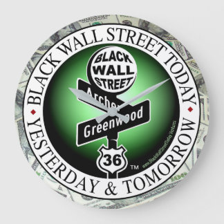 TIME IS MONEY LARGE CLOCK