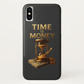 Time Is Money | Powerful Motivational Design Case-Mate iPhone Case