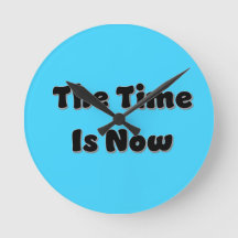 Time is Now Clock