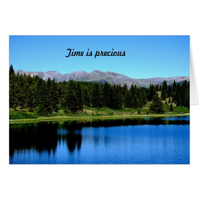 Time is precious (Front Horizontal)