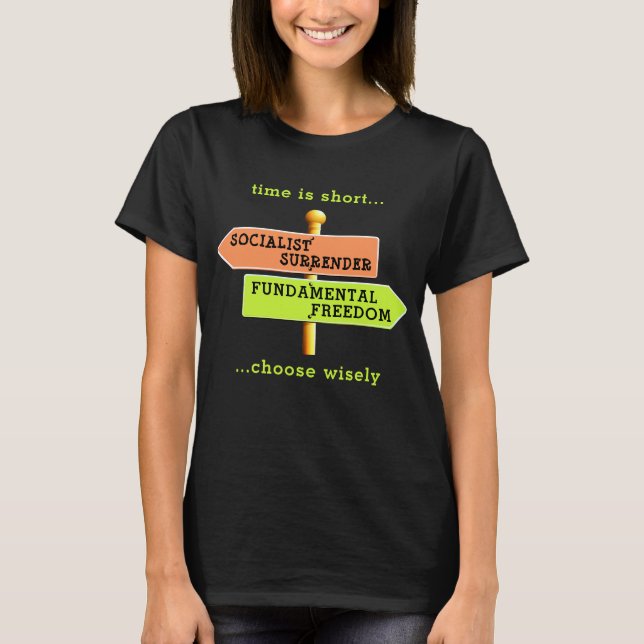 Time is short (dark) T-Shirt (Front)