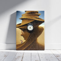 Time Is Up Canvas Print