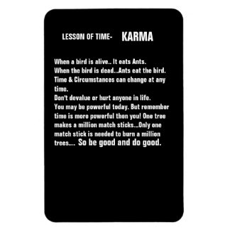 Time & Karma refrigerator magnets