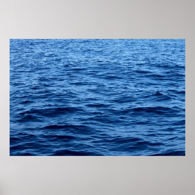 Time lapse photography of body of water poster (Front)