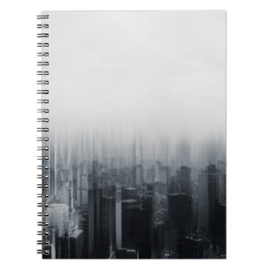 TIME LAPSE PHOTOGRAPHY OF CITY BUILDING NOTEBOOK