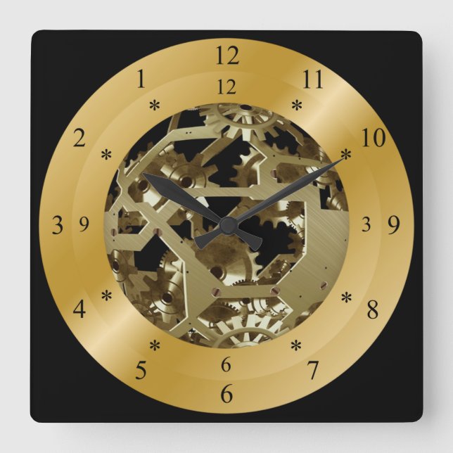 Time Machine Clock ~ Space/Time Continuum ~ (Front)