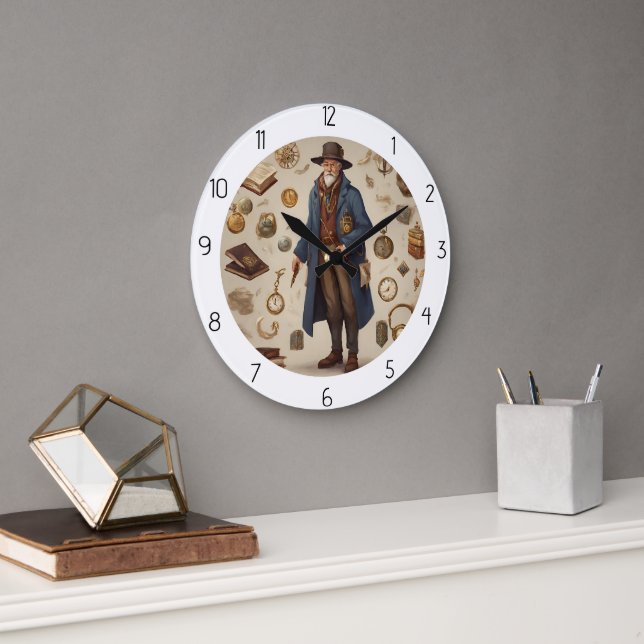 TIME MACHINE LARGE CLOCK (Office)