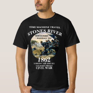 TIME MACHINE TRAVEL BATTLE OF STONES RIVER T-Shirt